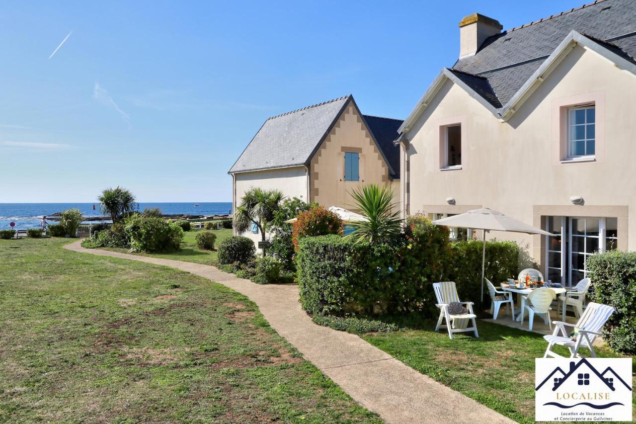 Localise Au Guilvinec - A15 - Vue Sur La Mer La Piscine Et Le Jardin - Tout A Pied, Plages, Port, Centre, Commerces, Marche - Wifi Inclus - Animaux Bienvenus - Linge De Lit Inclus エクステリア 写真